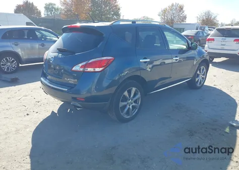 2013 Nissan Murano Le z USA, uszkodzony, nr VIN JN8AZ1MW2DW303688